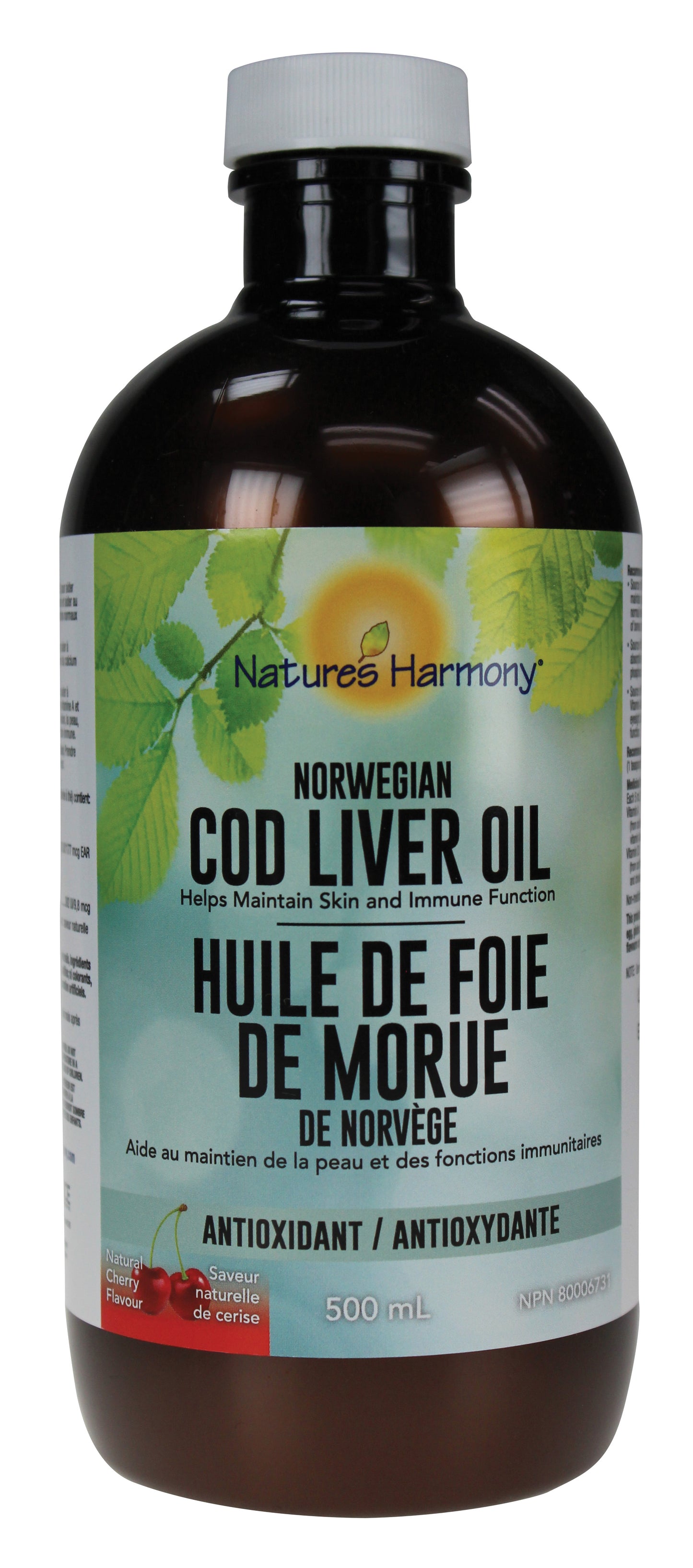 Nature's Harmony Norwegian Cod Liver Oil, 500ml