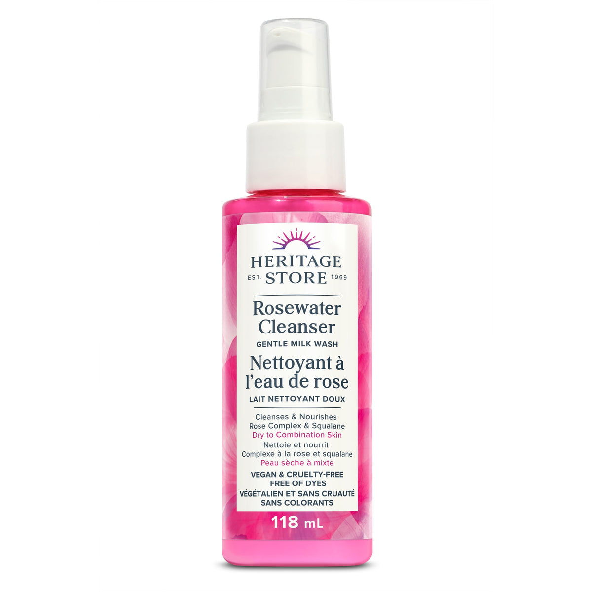 Heritage Store Rosewater Cleanser