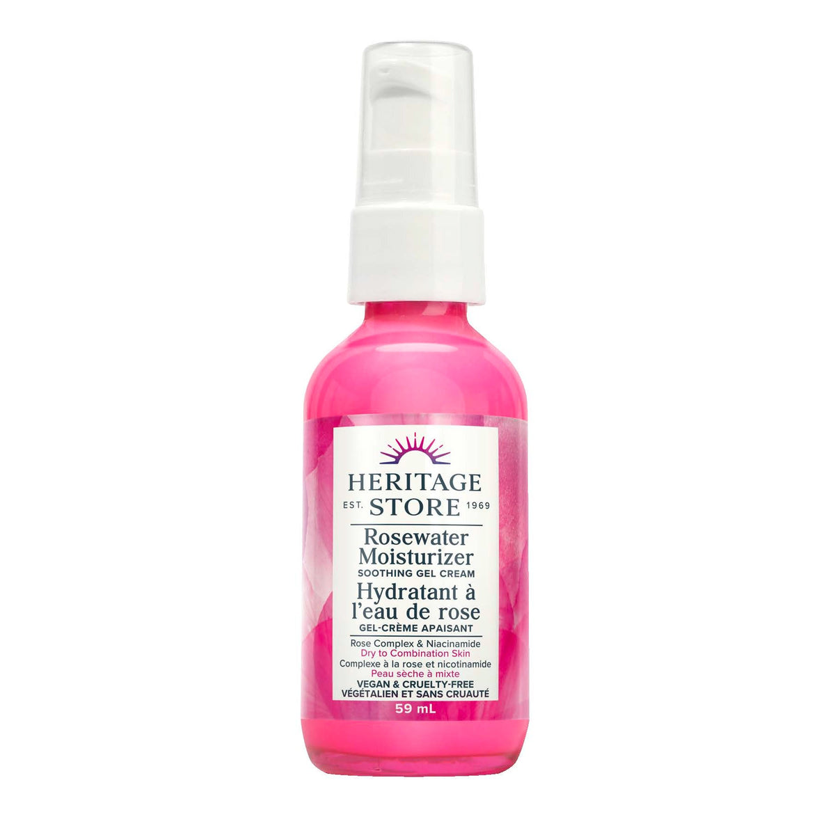 Heritage Store Rosewater Moisturizer