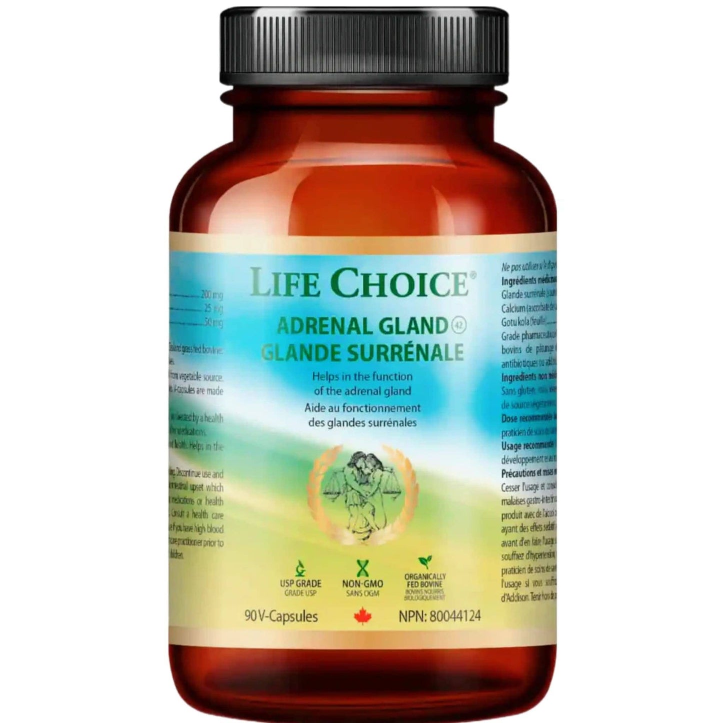 90 V-Capsules | Life Choice Adrenal Gland