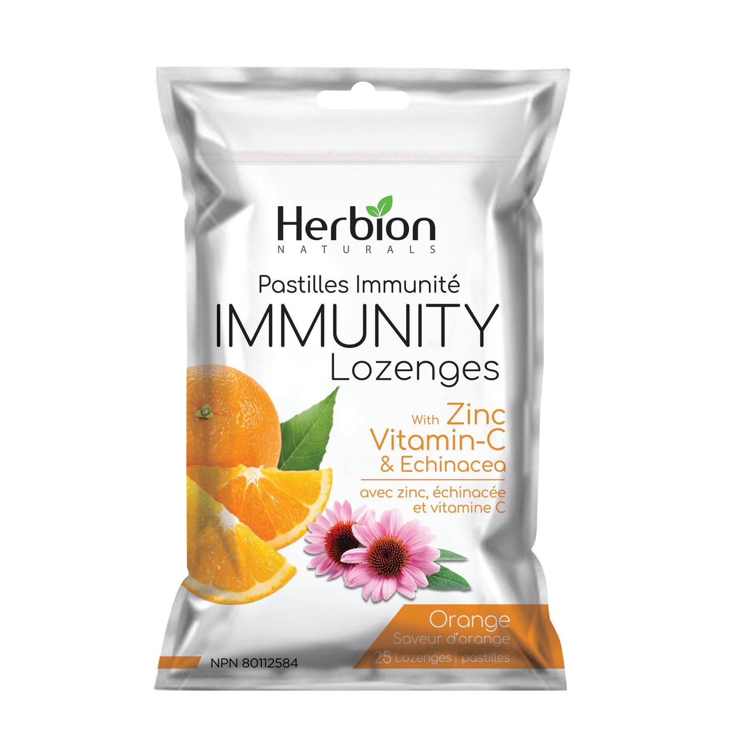 Herbion Immunity Lozenges Orange 25 Lozenges
