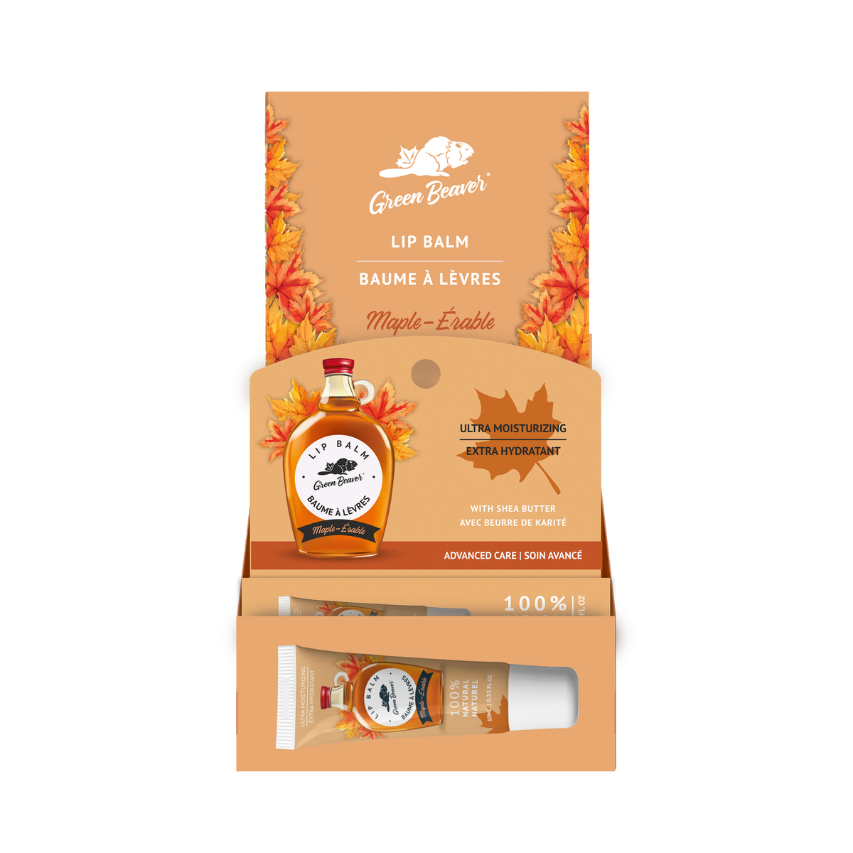 Green Beaver Lip Balm, Maple