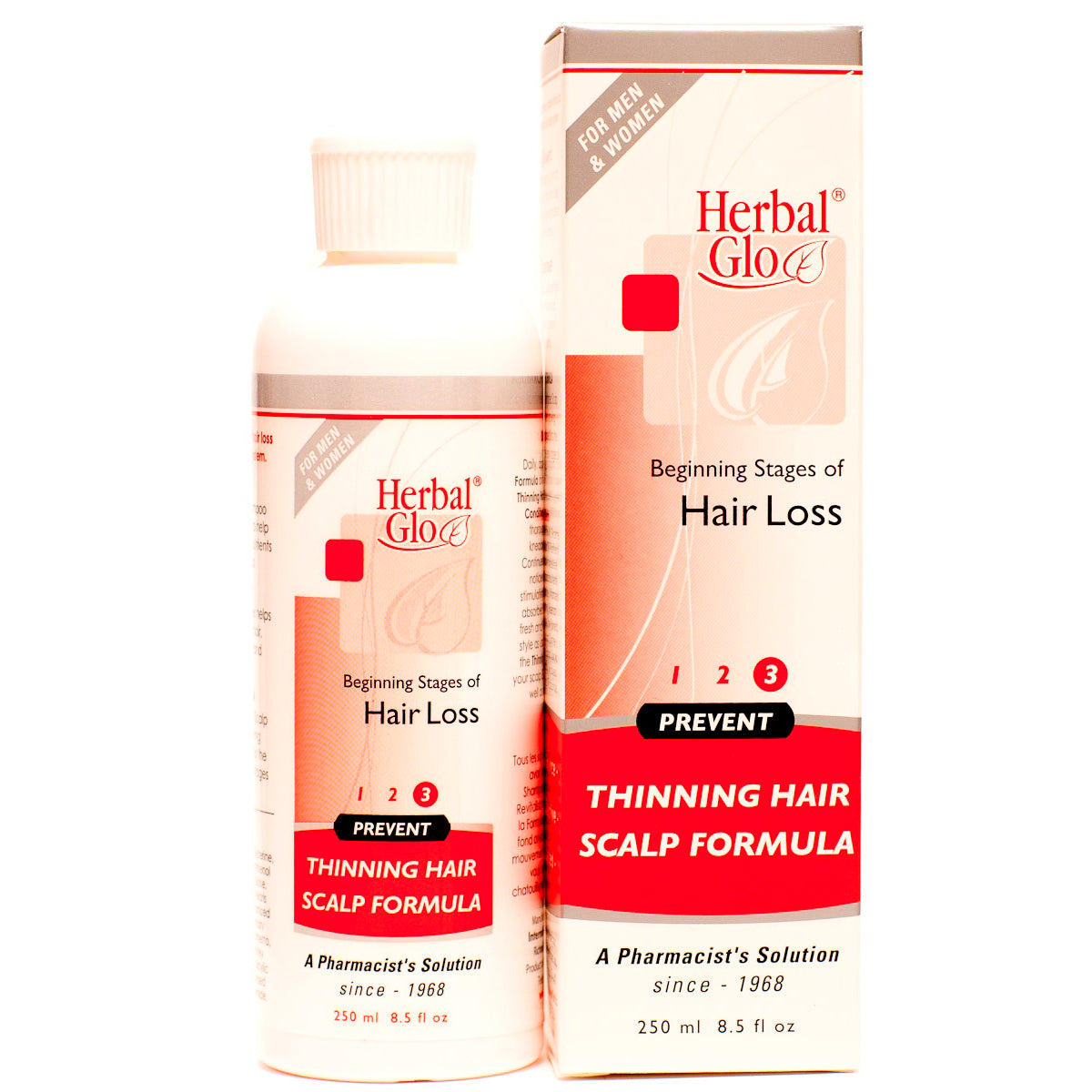 Herbal Glo Prevent Shampoo, Conditioner & Scalp Formula, Scalp Formula 250ml