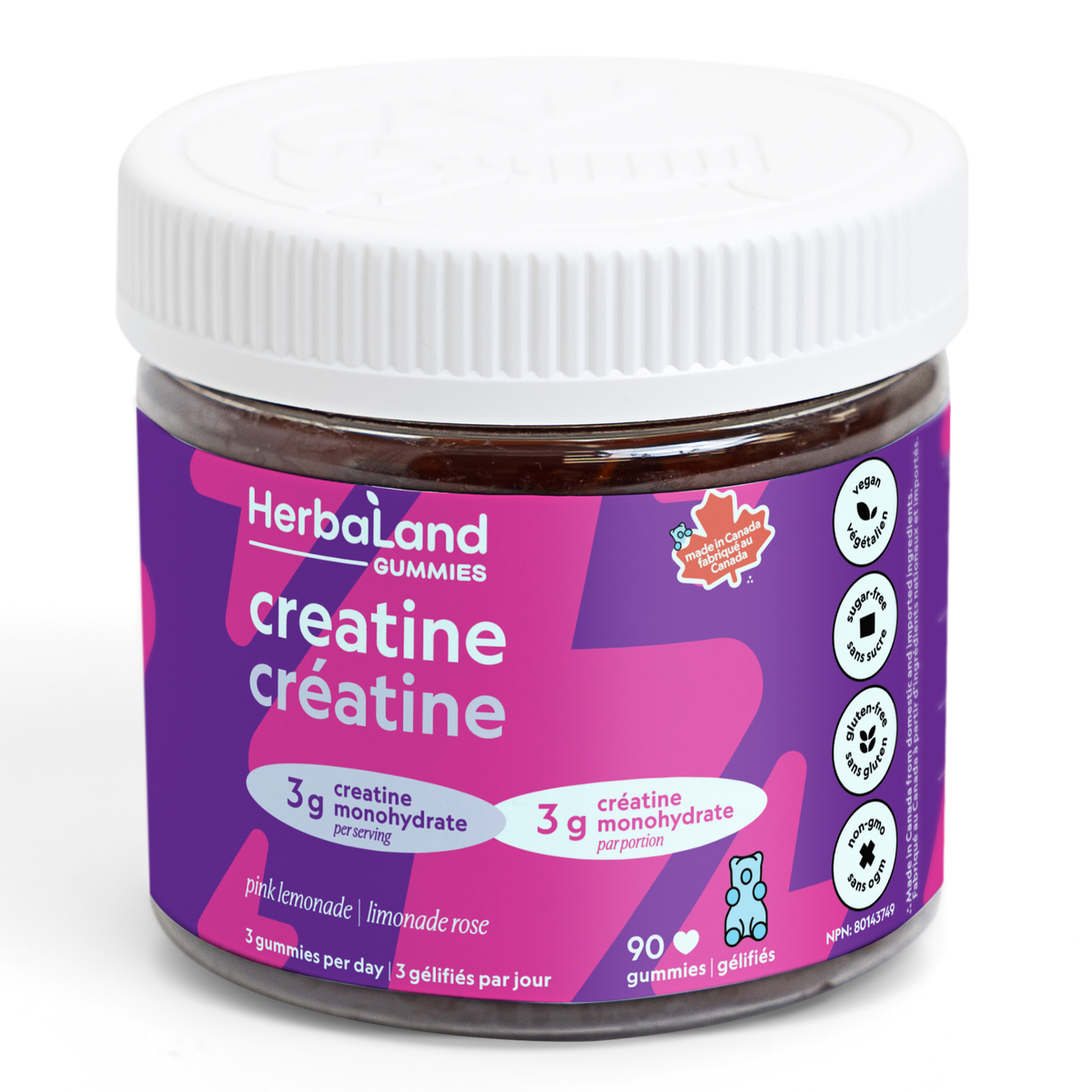 Herbaland Creatine - Pink Lemonade
