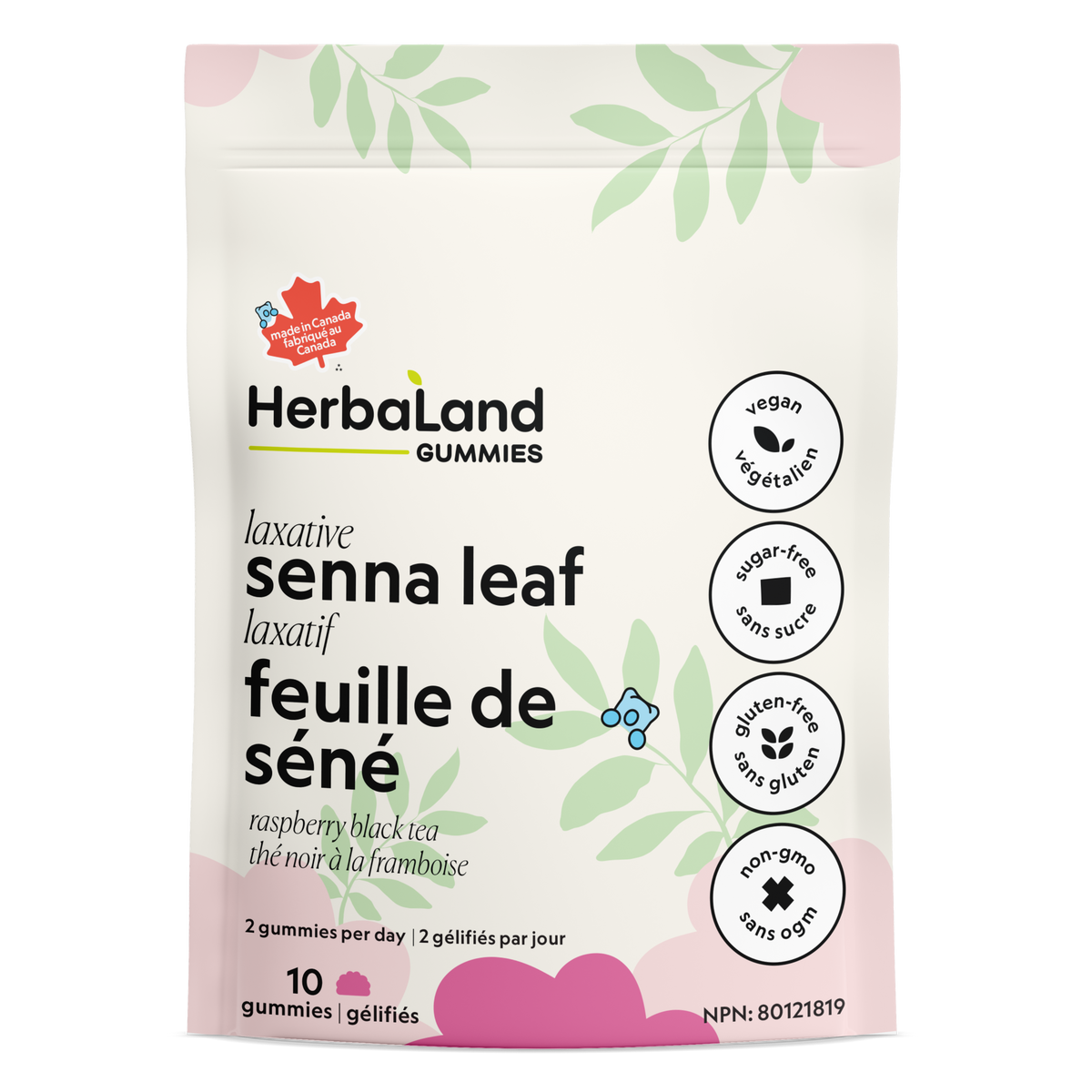 Herbaland Senna Leaf Laxative Travel Pack