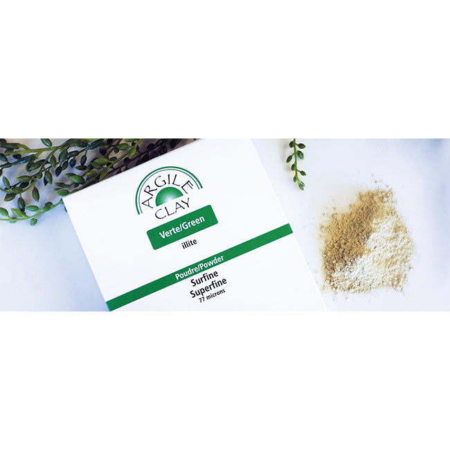 Homeocan Green Illite Clay Super Fine Powder, 300g