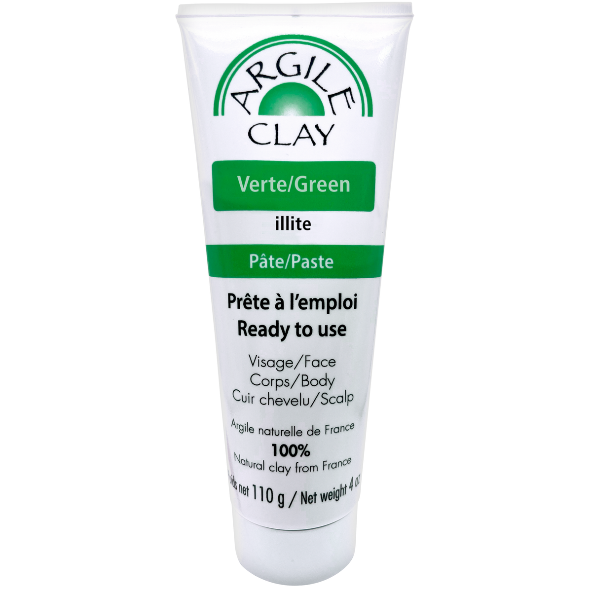Homeocan Green Illite Clay Ready-to-Use Paste, 110g