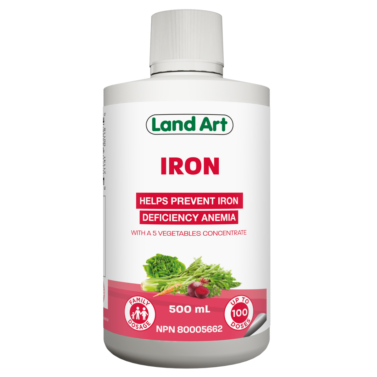 Land Art Iron Liquid, 500ml - 500ml