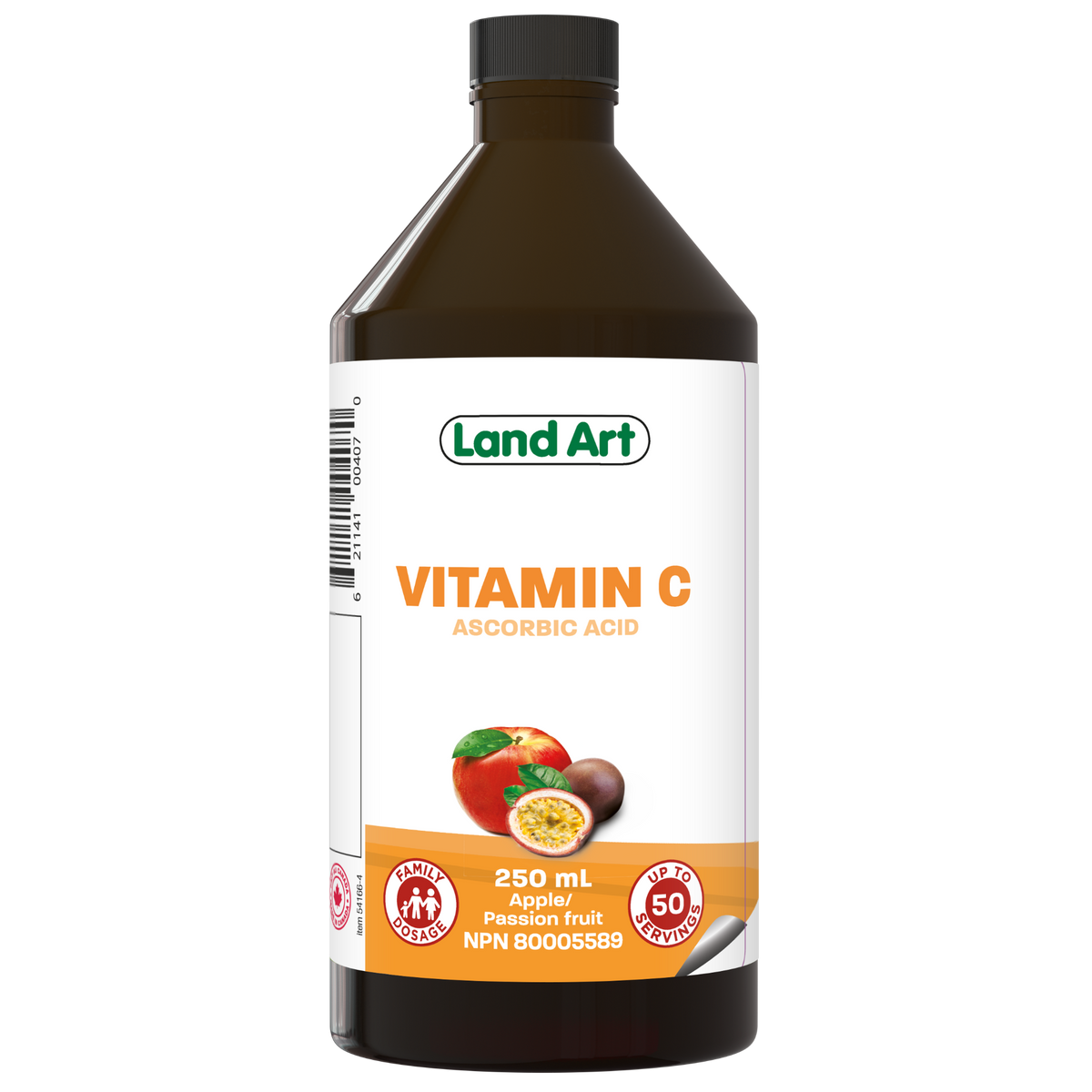 Land Art Vitamin C Liquid, 250ml - 250ml