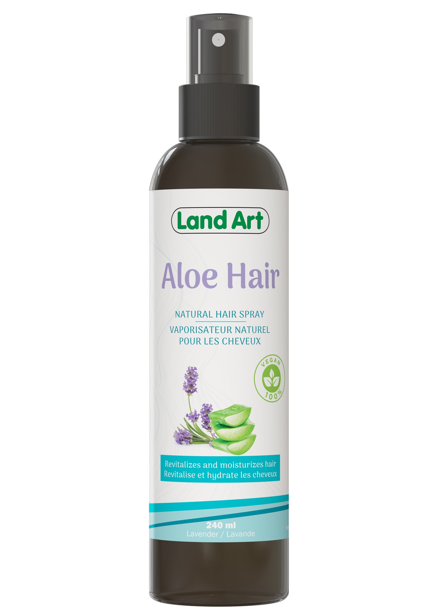 Land Art Aloe Hair, 240ml - 240ml