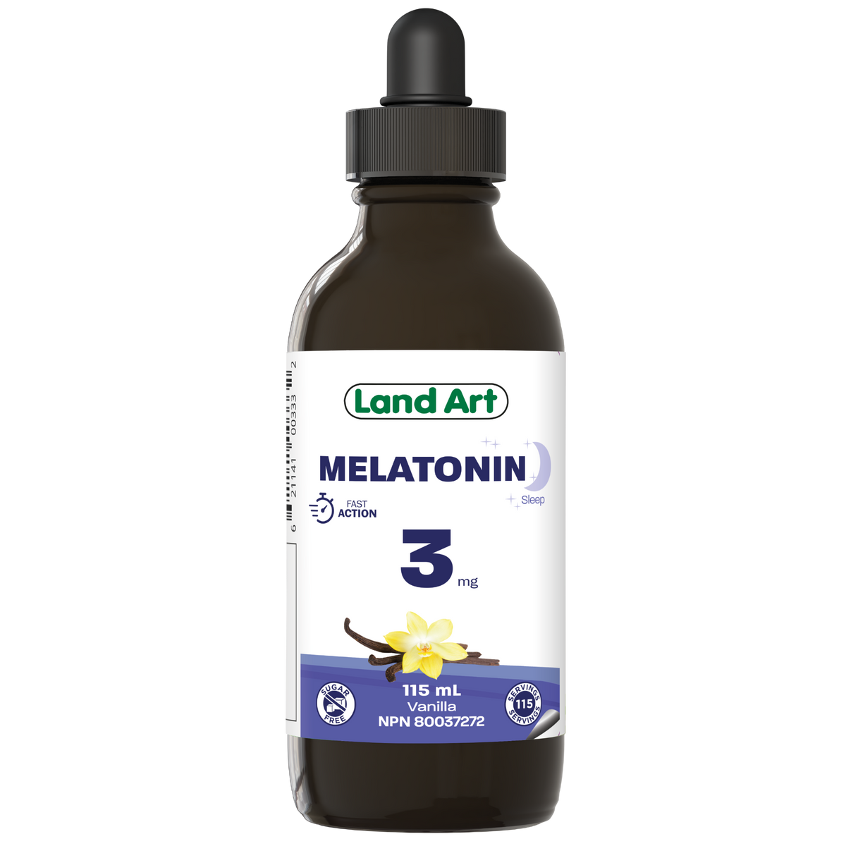 Land Art Melatonin 3mg Liquid - 115ml