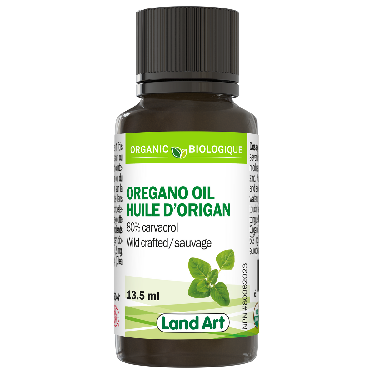 Land Art Organic Wild Oregano Oil, 13.5ml - 13.5ml