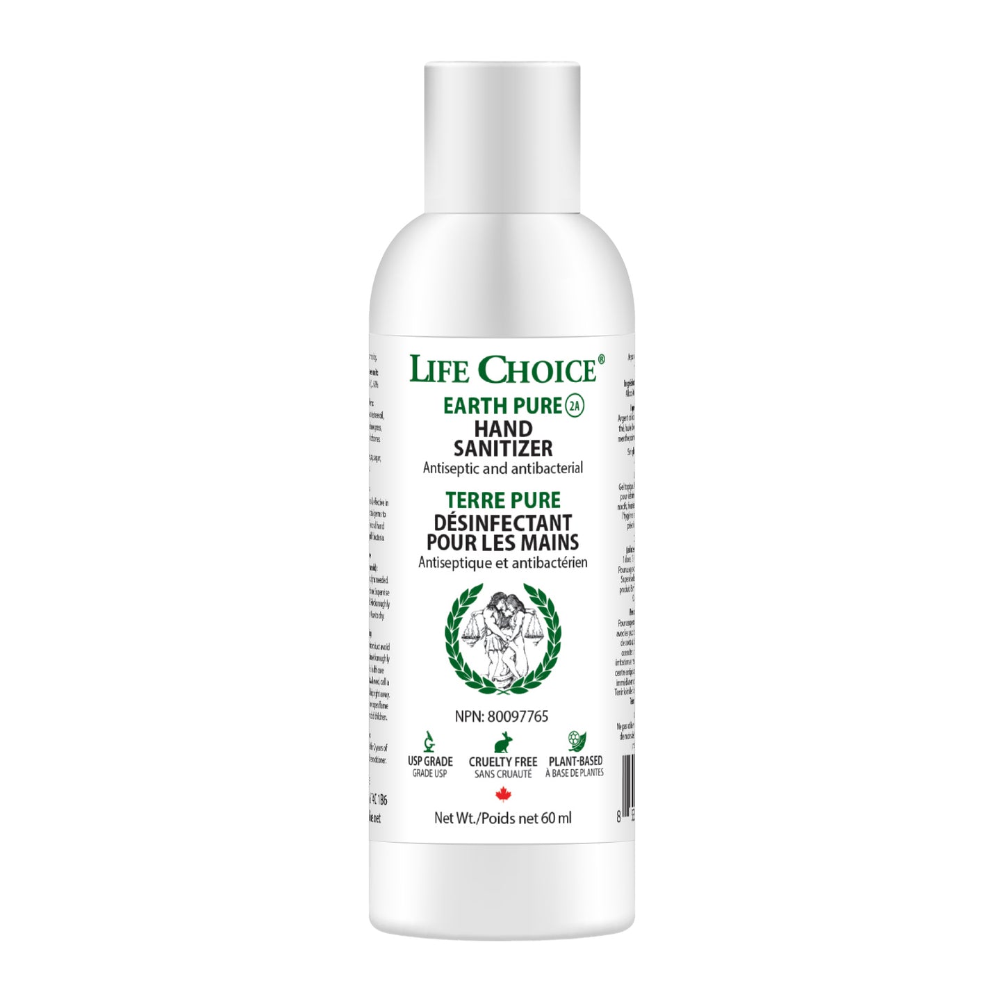 60ml | Life Choice Earth Pure Hand Sanitizer 60ml