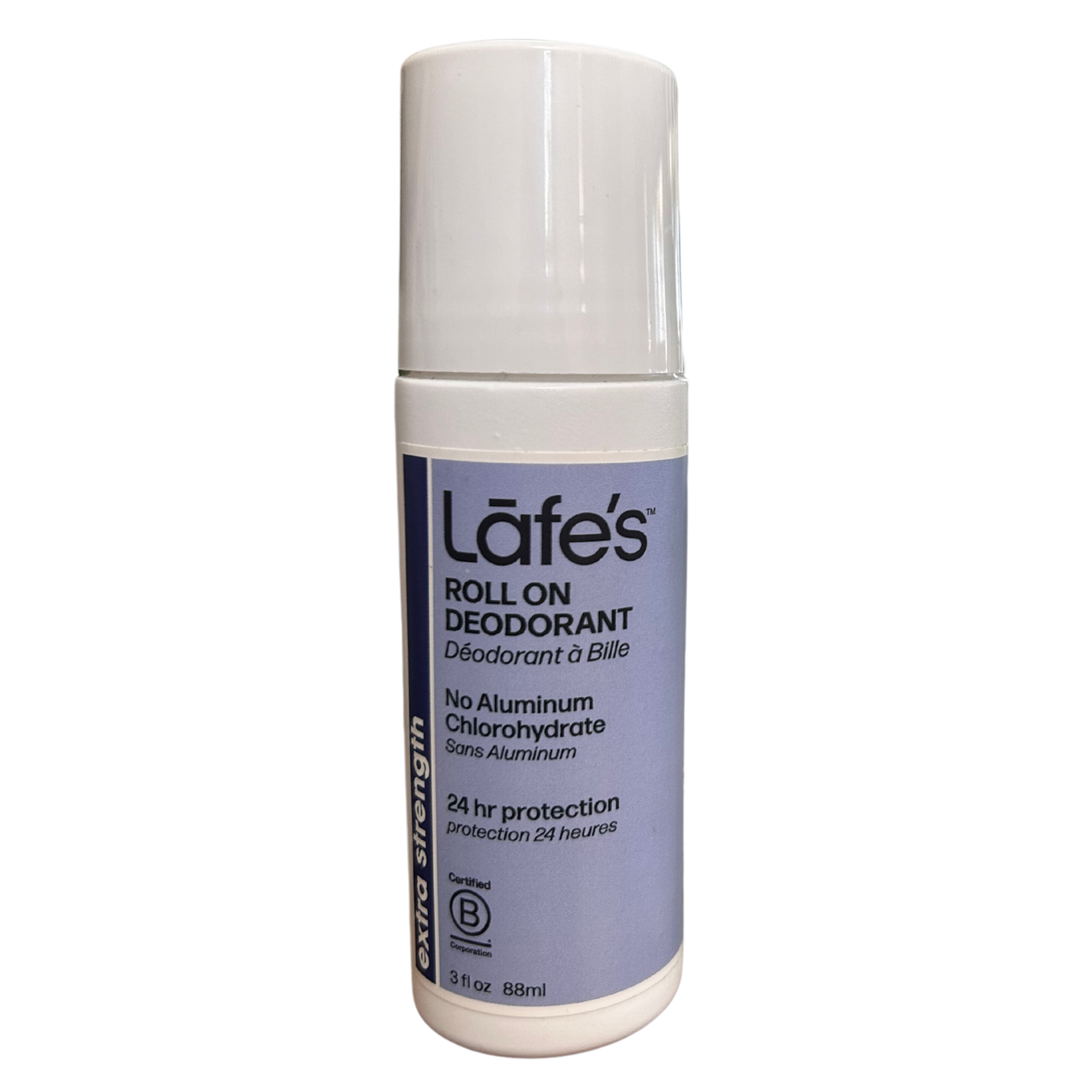Lafe's Extra Strength Roll-On Deodorant with Tea Tree and Clove, 88ml