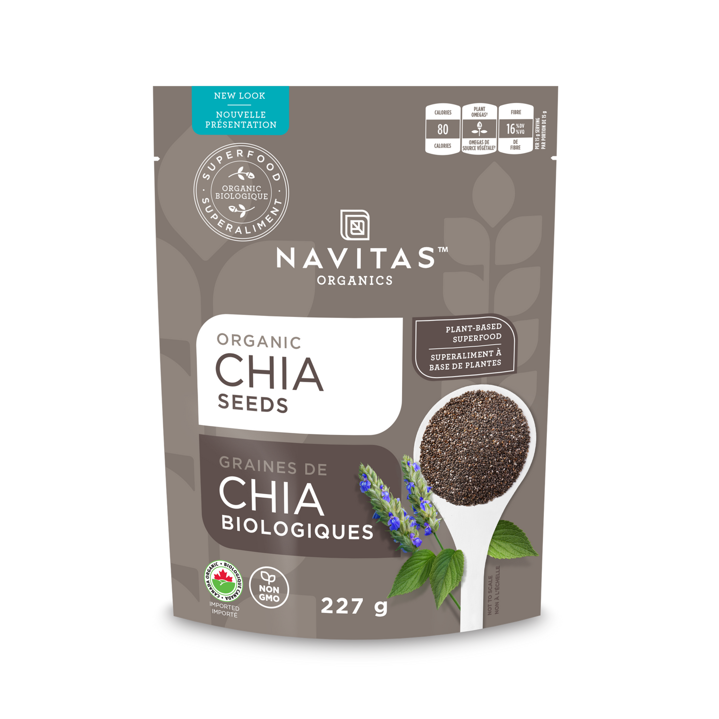227g | Navitas Organics Chia Seeds 227g