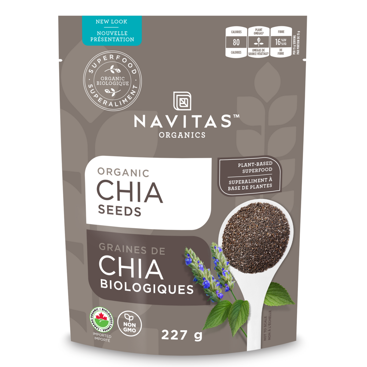 227g | Navitas Organics Chia Seeds 227g