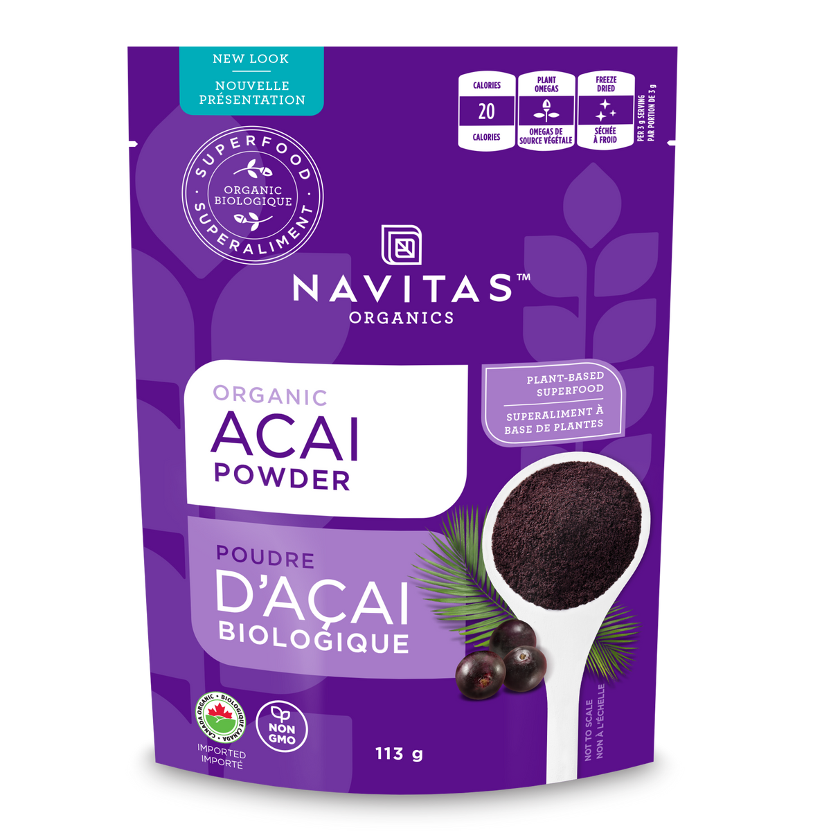 113g | Navitas Organics Acai Powder 113g