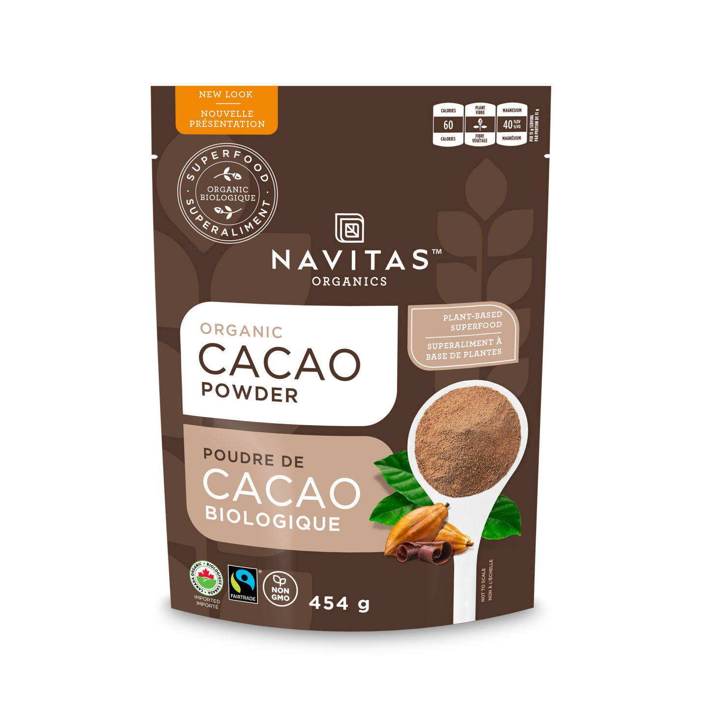 454g | Navitas Organics Cacao Powder 454g