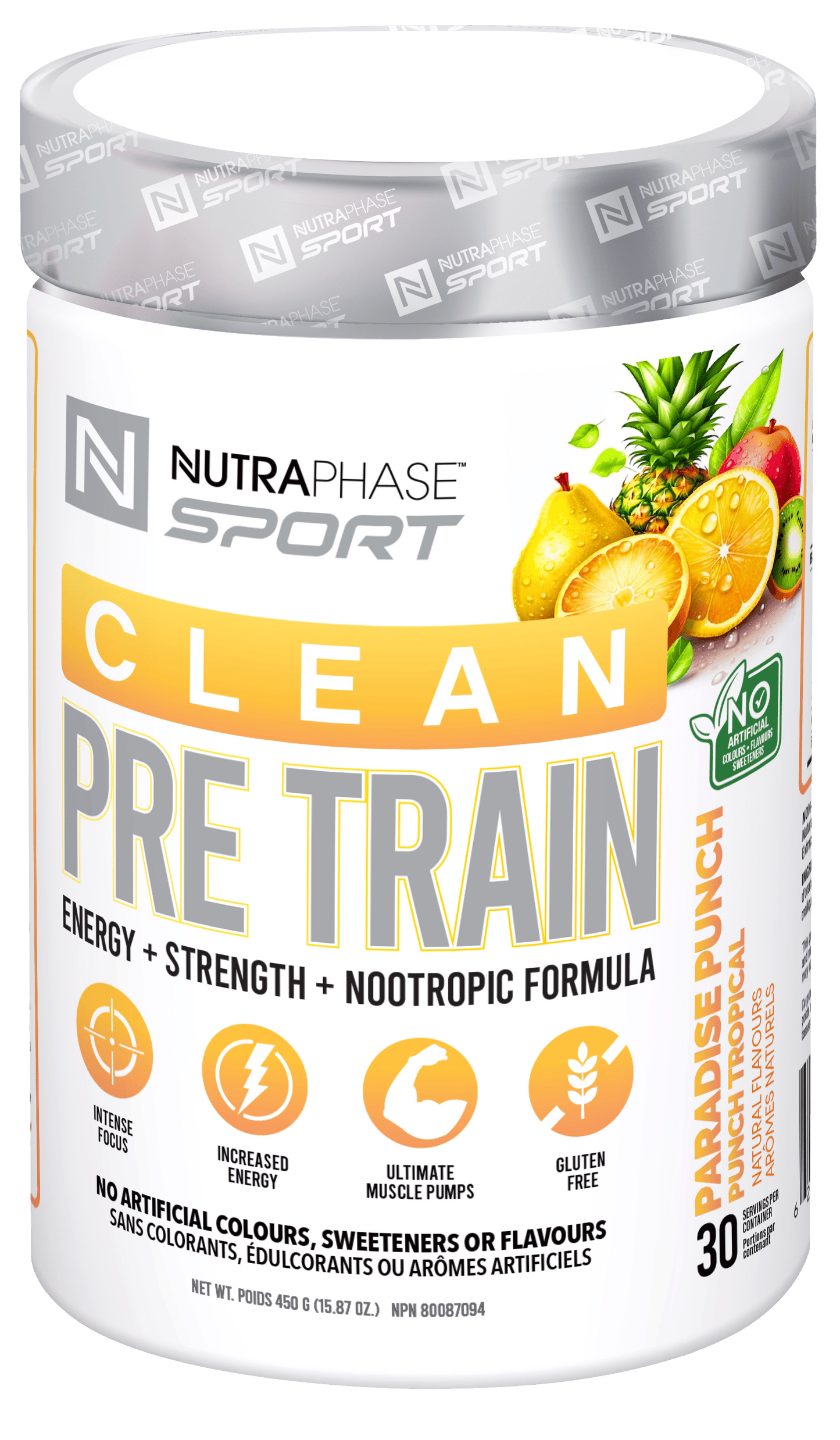 Nutraphase CLEAN Pre-Train Paradise Punch