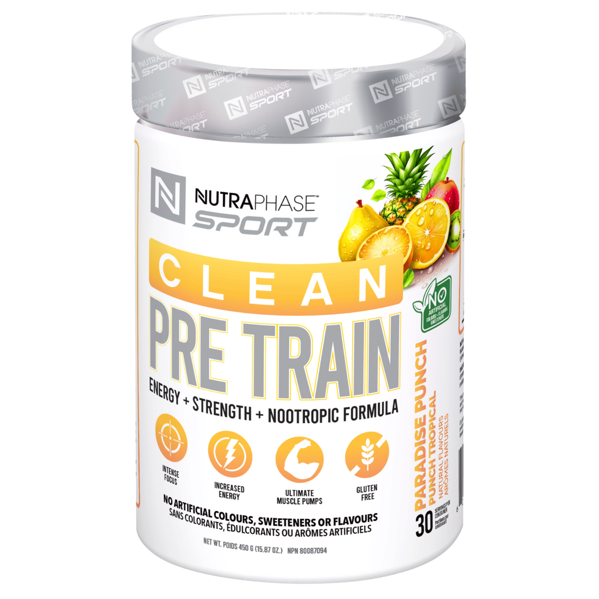 Nutraphase CLEAN Pre-Train Paradise Punch