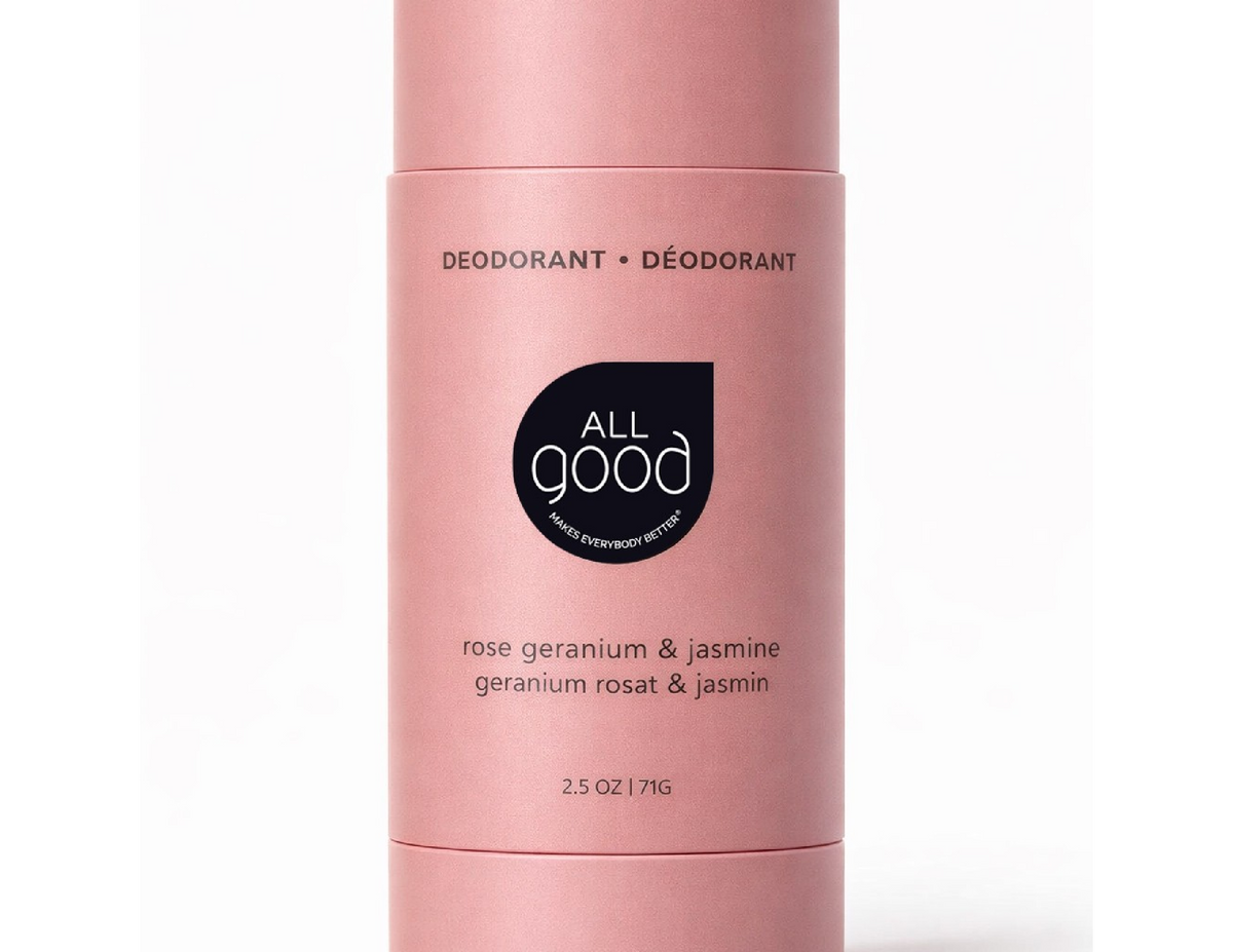 All Good Natural Deodorant - Rose Geranium & Jasmine