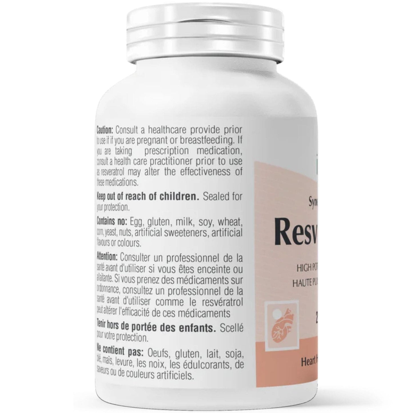 90 Vegetable Capsules | Provita Nutrition Synergistic Resveratrol Forte