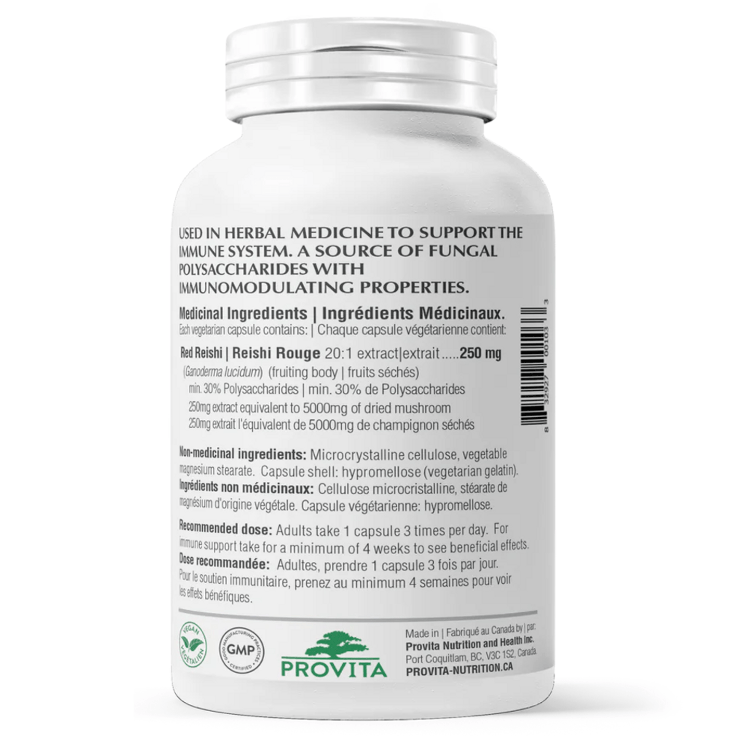 Provita Reishi 5000, 180 Capsules