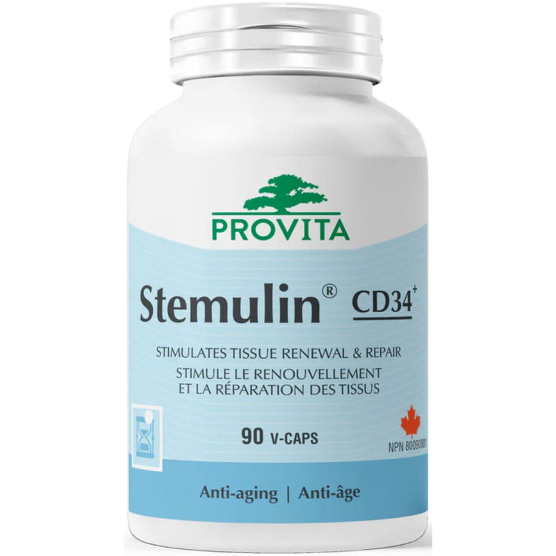 Provita Stemulin CD34+, Anti-aging, Protects against cellular damage, 90 Capsules
