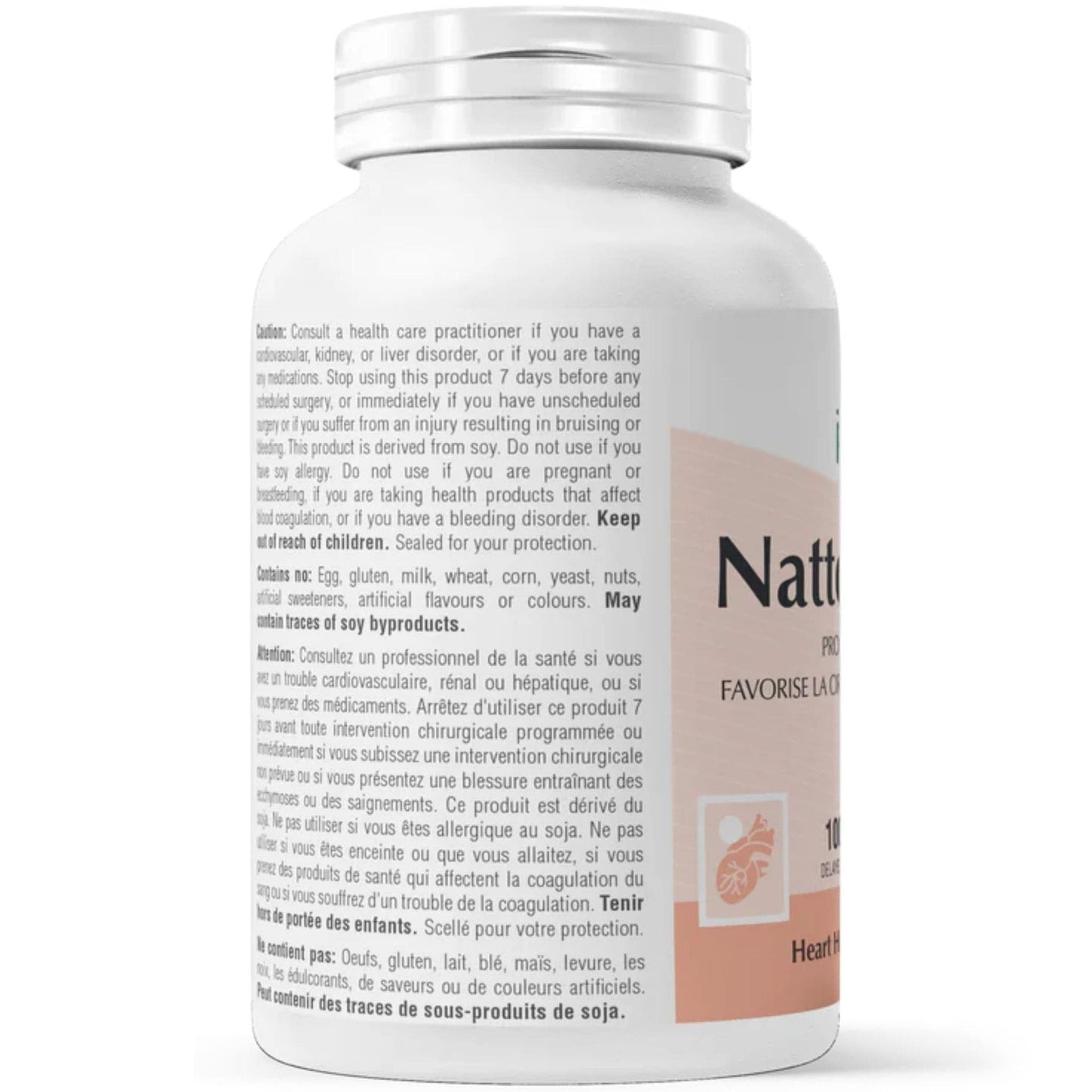 120 Vegetable Capsules | Provita Nutrition Nattokinase 2000FU