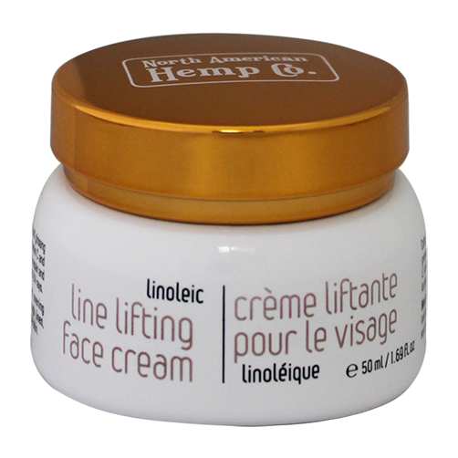 North American Hemp Co. Linoleic Line Lifting Face Cream with Hemp Seed Oil, Green Tea and Ginseng, 50ml