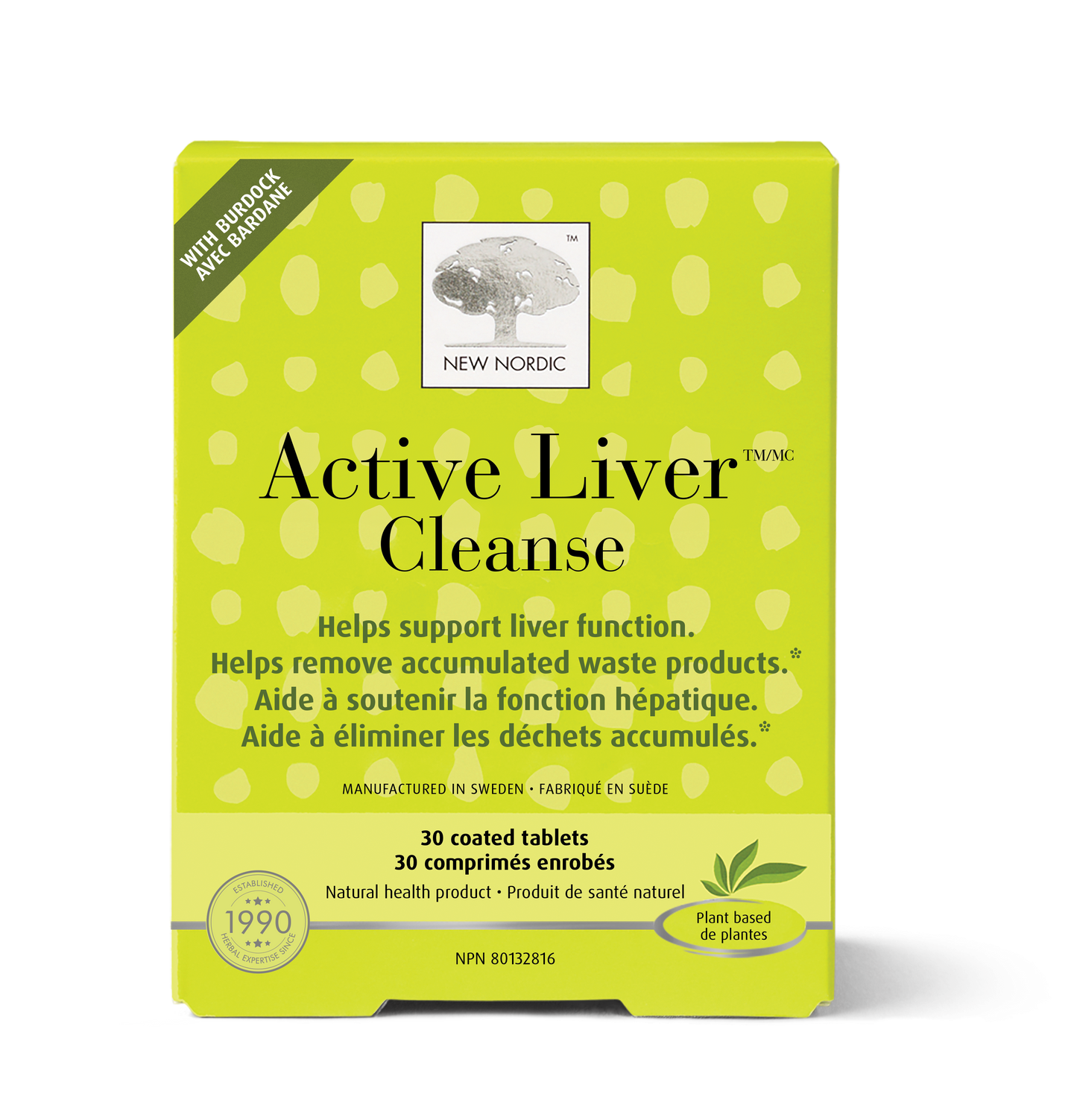 30 Tablets | New Nordic Active Liver Cleanse 30 Tablets