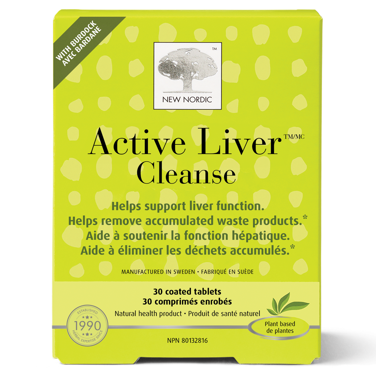 30 Tablets | New Nordic Active Liver Cleanse 30 Tablets