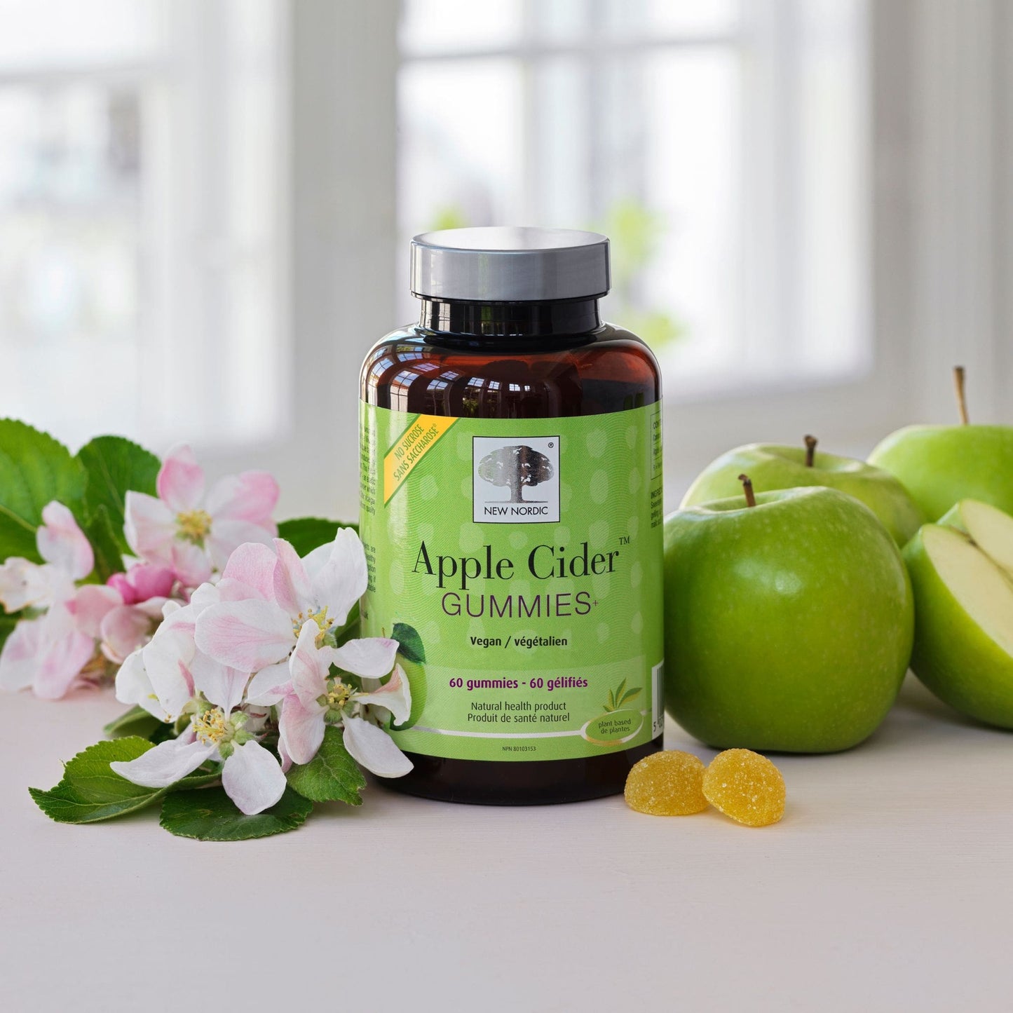 60 Gummies | New Nordic Apple Cider Gummies+