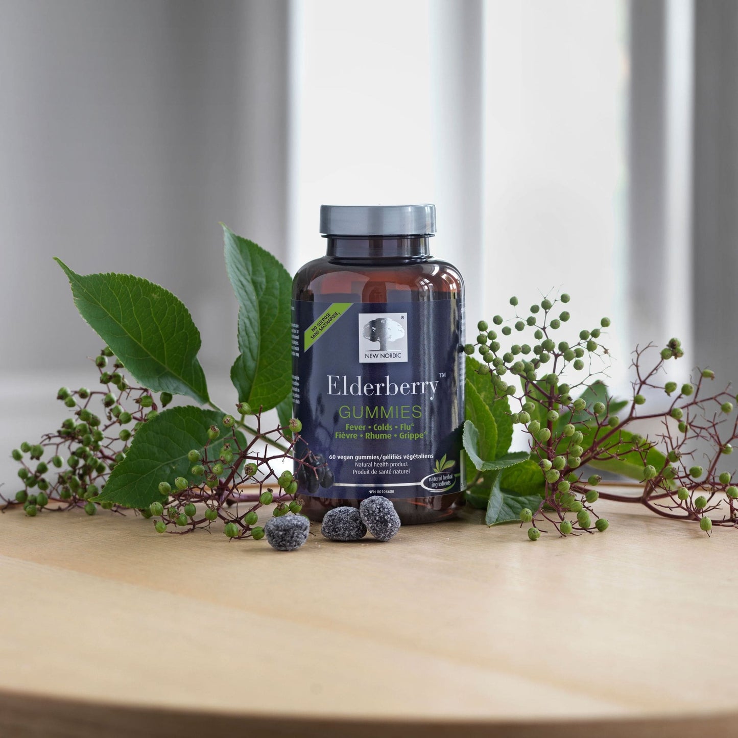60 Gummies | New Nordic Elderberry Gummies