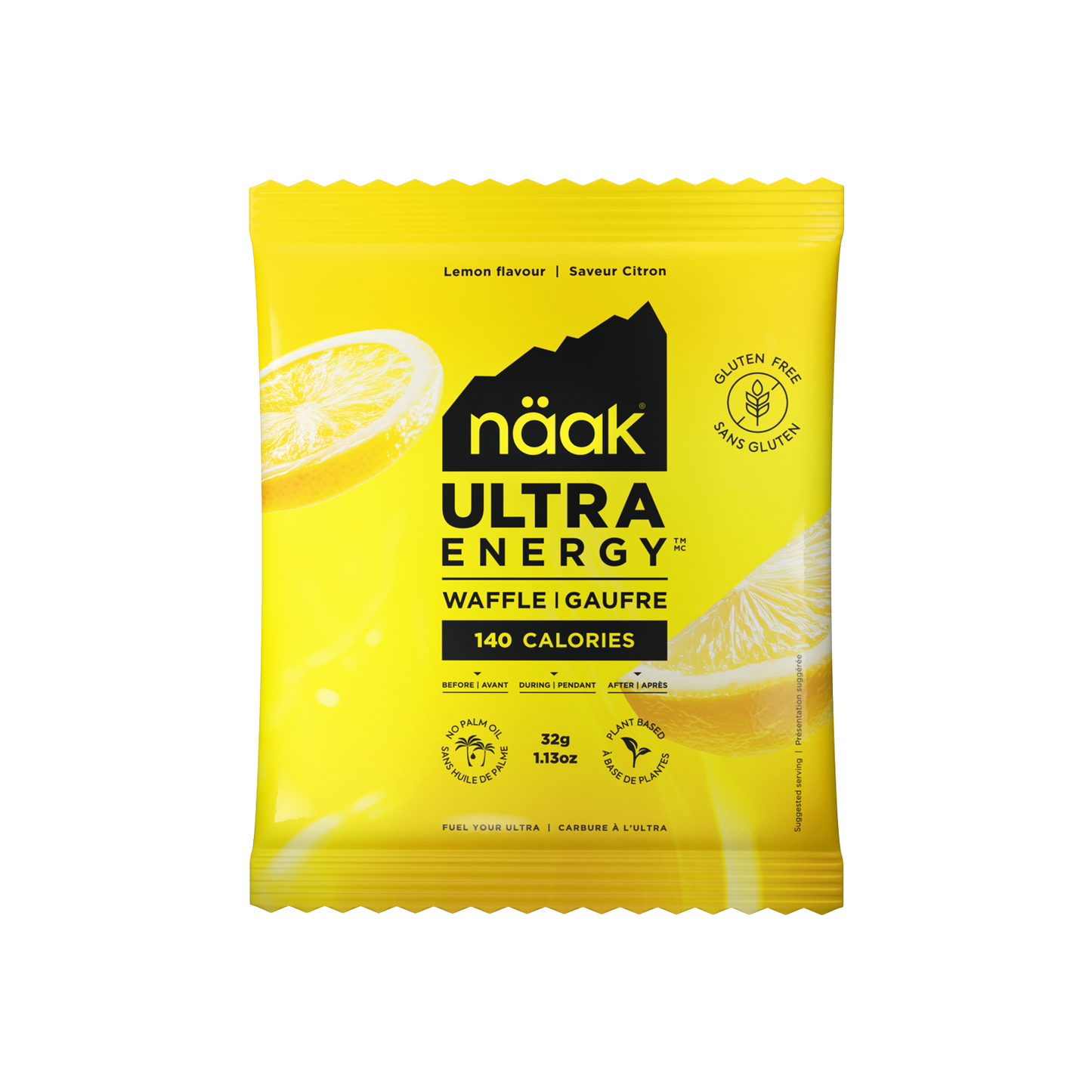 Lemon | NAAK Ultra Energy Waffles Lemon