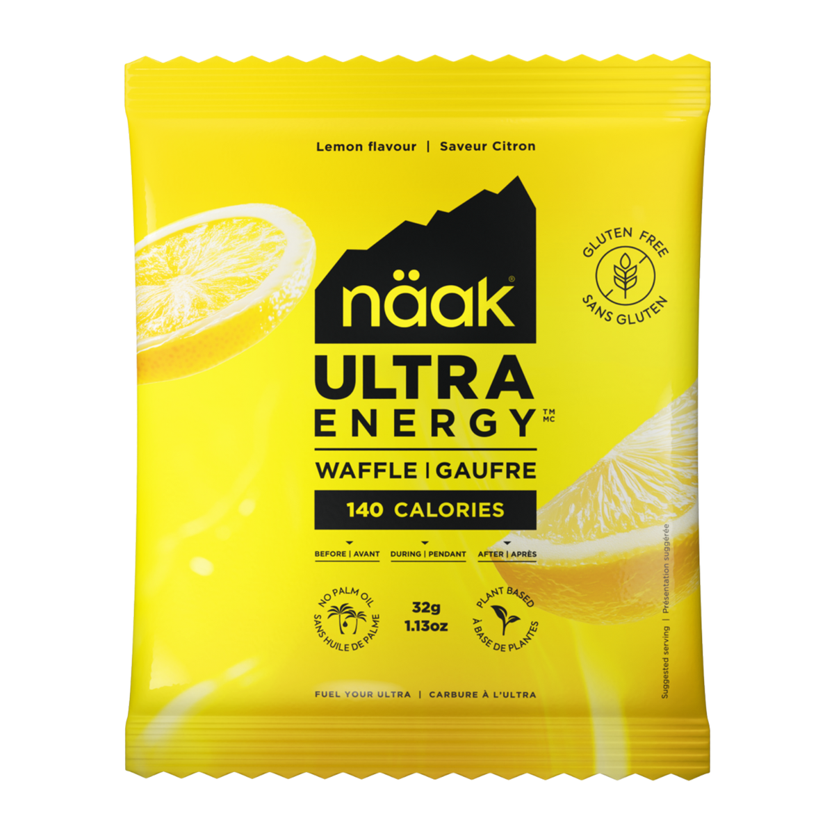 Lemon | NAAK Ultra Energy Waffles Lemon