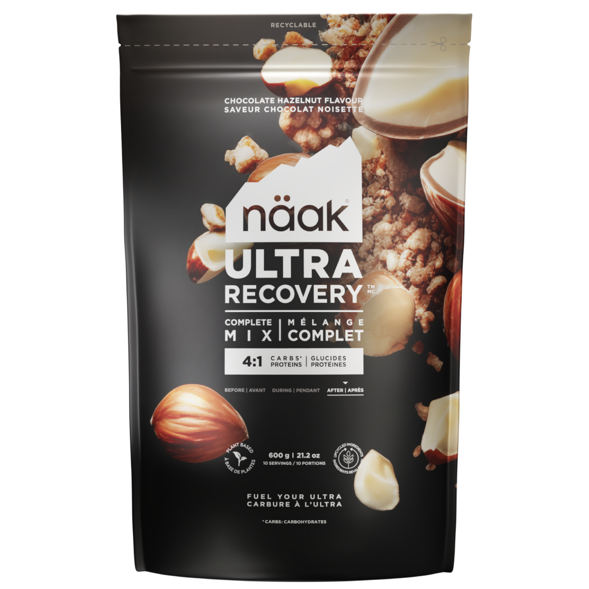 Chocolate Hazelnut | NAAK Ultra Energy Complete Mix Chocolate Hazelnut