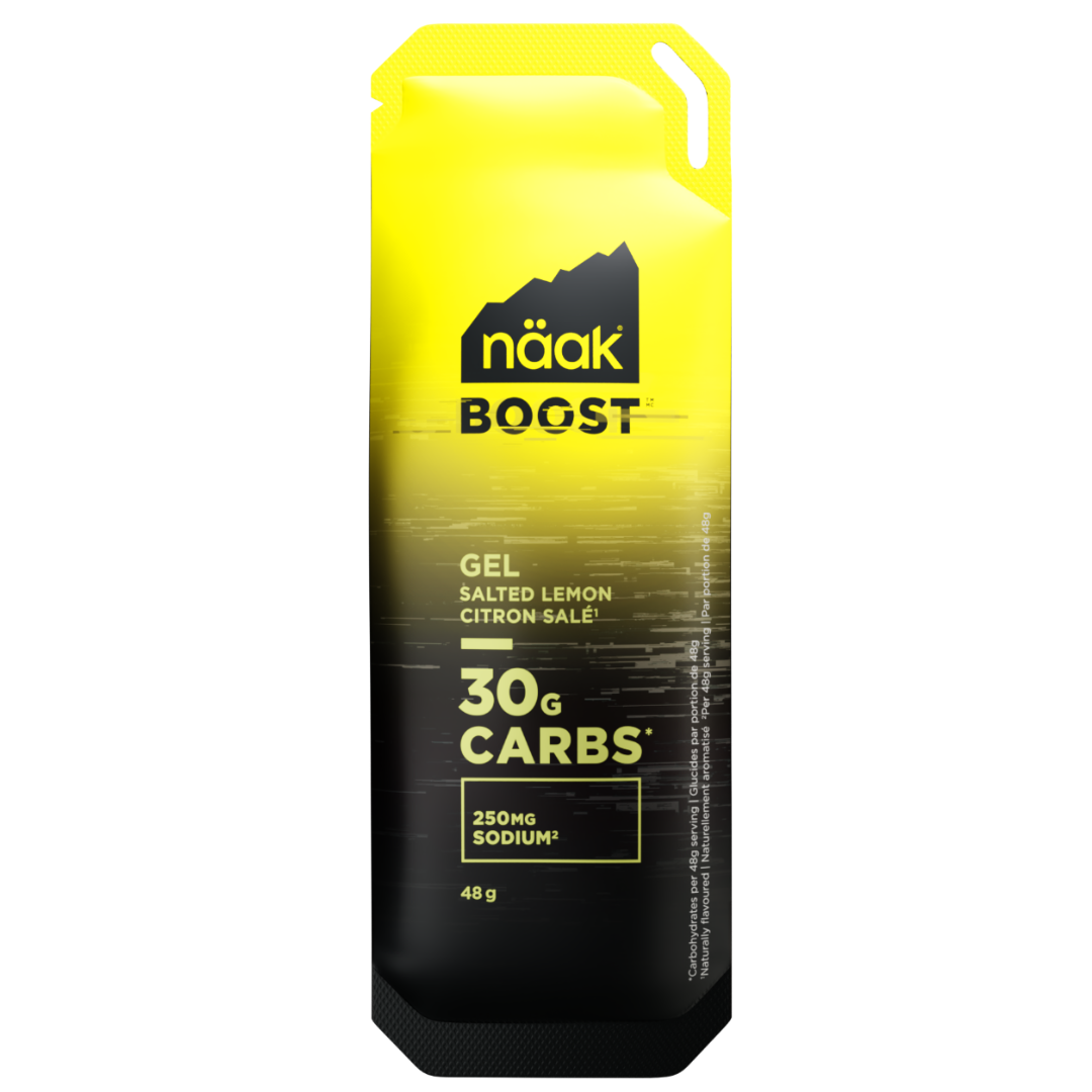 Salted Lemon | NAAK Ultra Boost Energy Gels Salted Lemon