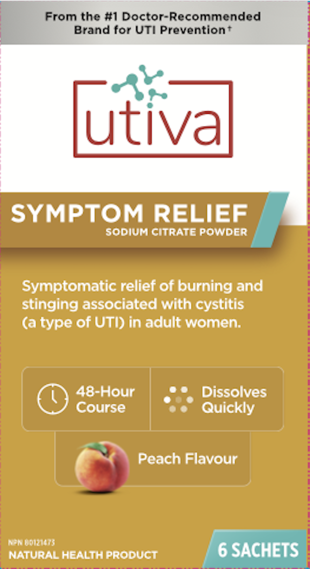 Utiva Symptom Relief 6 Sachets