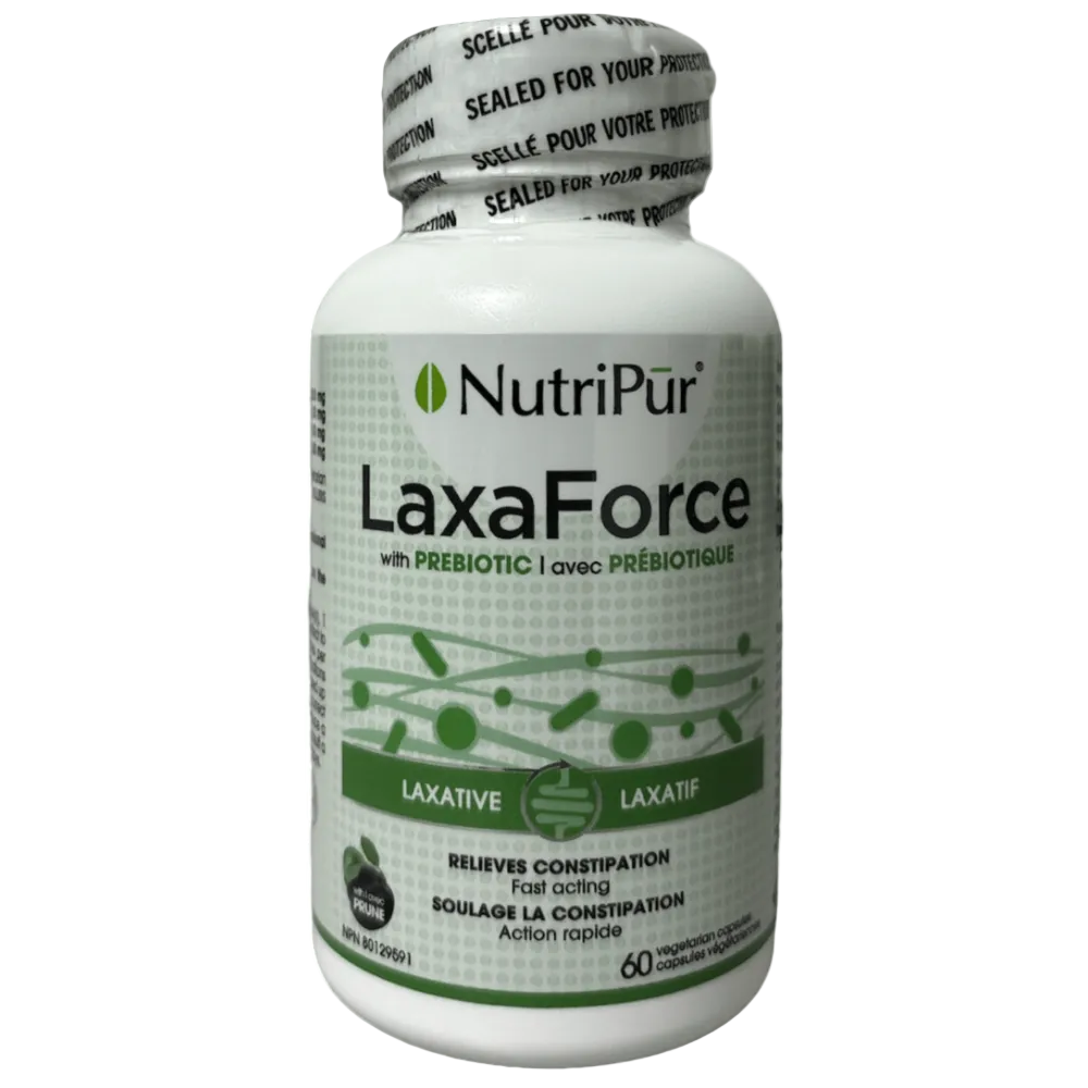 60 Capsules | Nutripur LaxaForce 60 Capsules