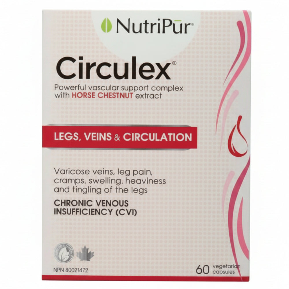 60 Vegetable Capsules | Nutripur Circulex 60 Vegetable Capsules