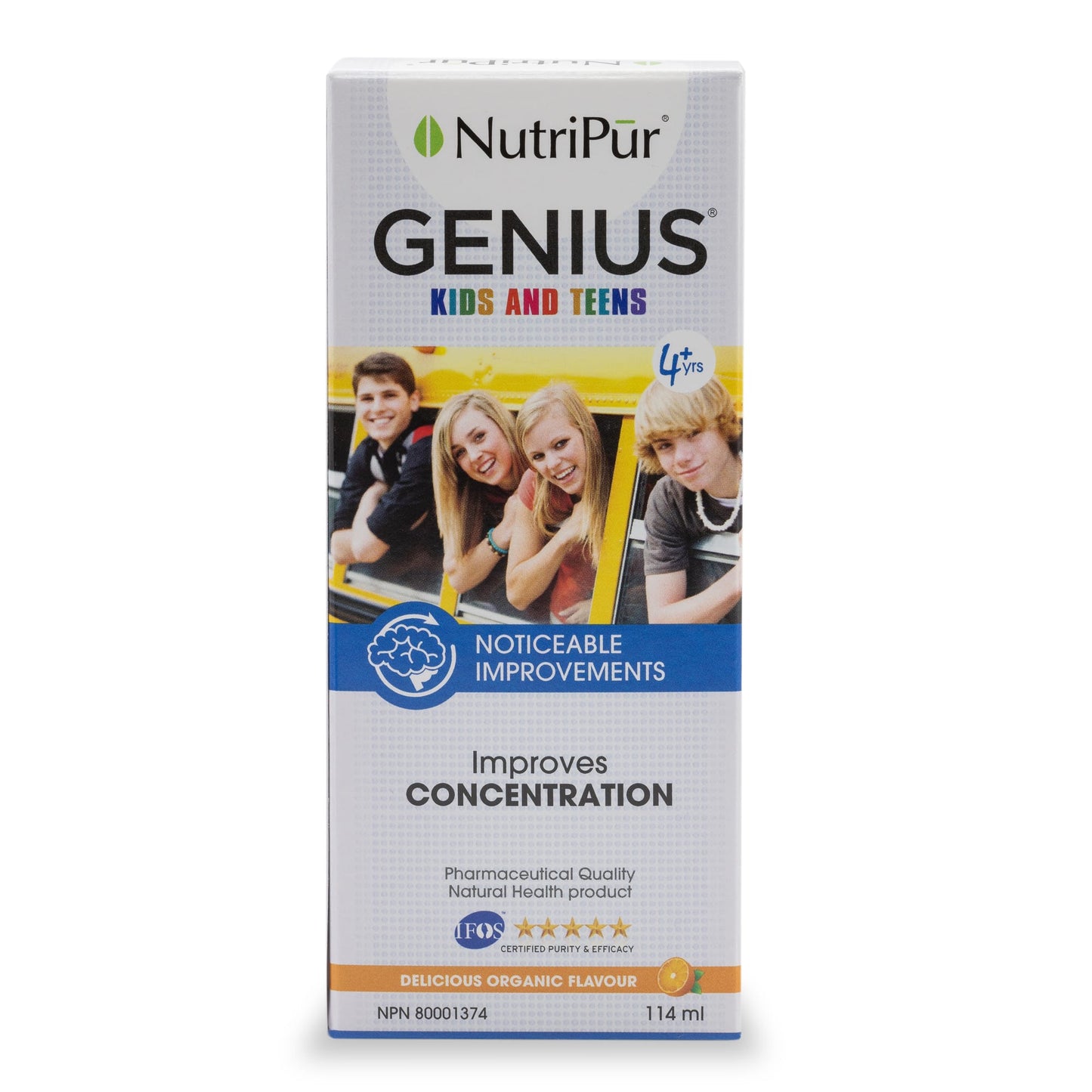 114ml | Nutripur Genius Kids & Teens Liquid 114ml