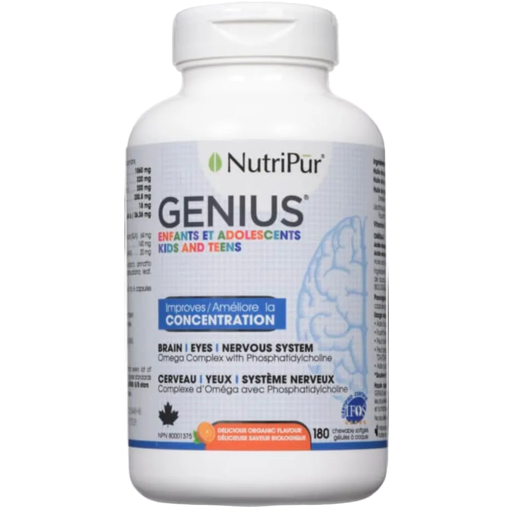 180 Chewables | Nutripur Genius Kids & Teens Chewable 180 Chewables