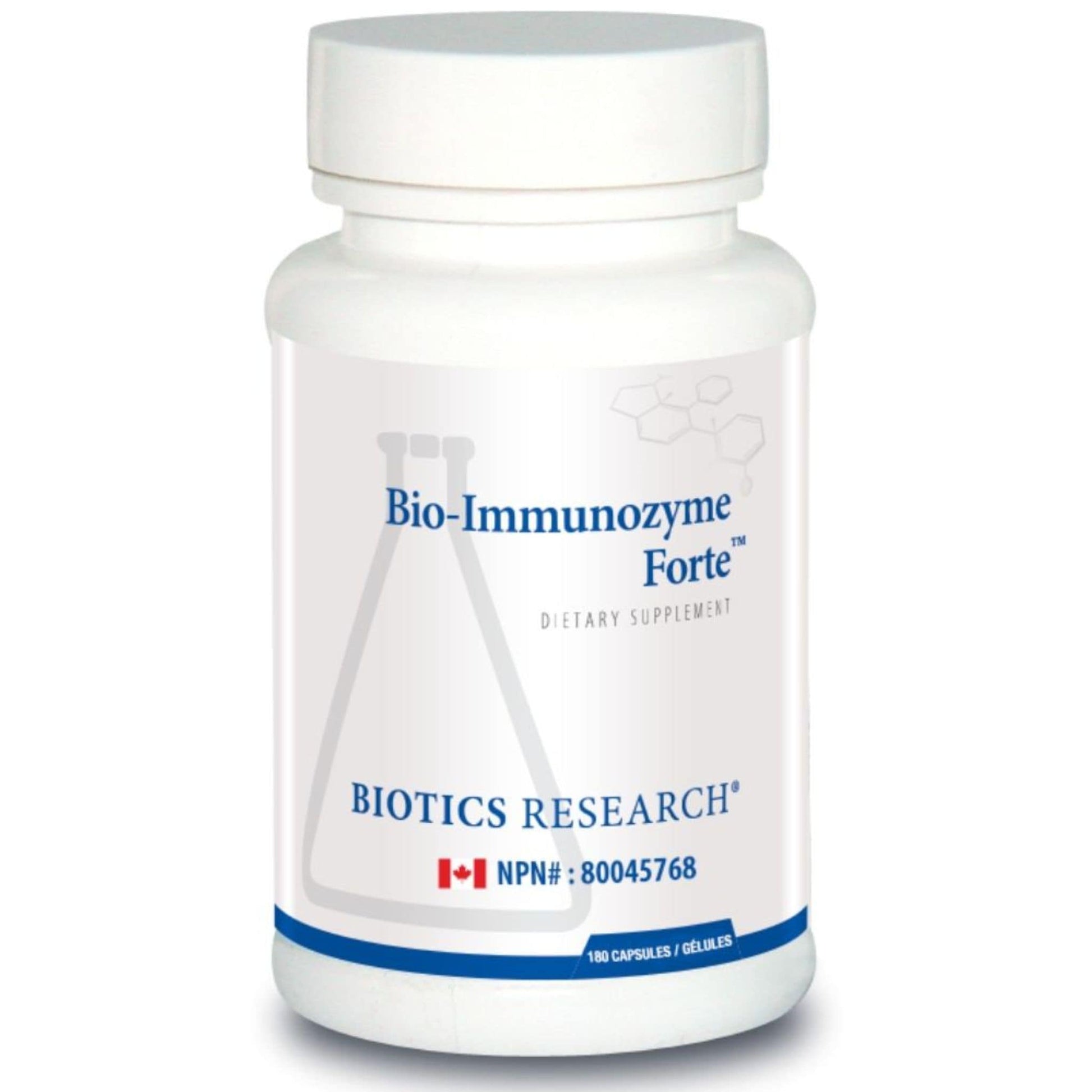 180 Capsules | Biotics Research Bio-Immunozyme Forte