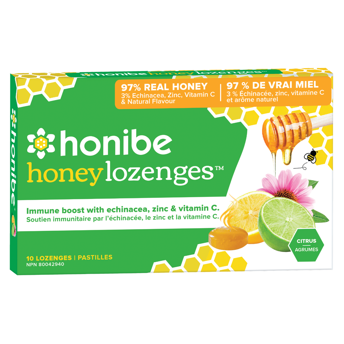 Honibe Honey Lozenges Immune Boost