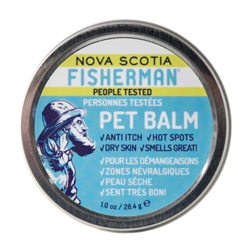 Nova Scotia Fisherman Pet Balm for Dry Paws and Noses with Sea Kelp and Aloe, 28g