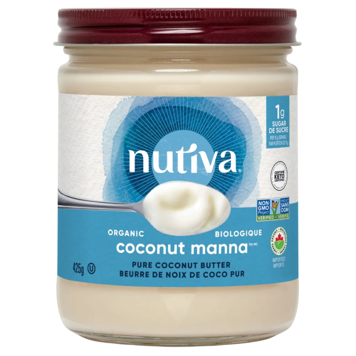 425g | Nutiva Organic Coconut Manna 425g