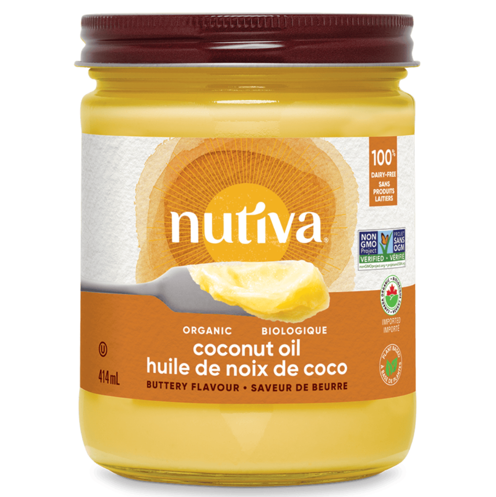 414ml | Nutiva Organic Buttery Coconut Oil 414ml