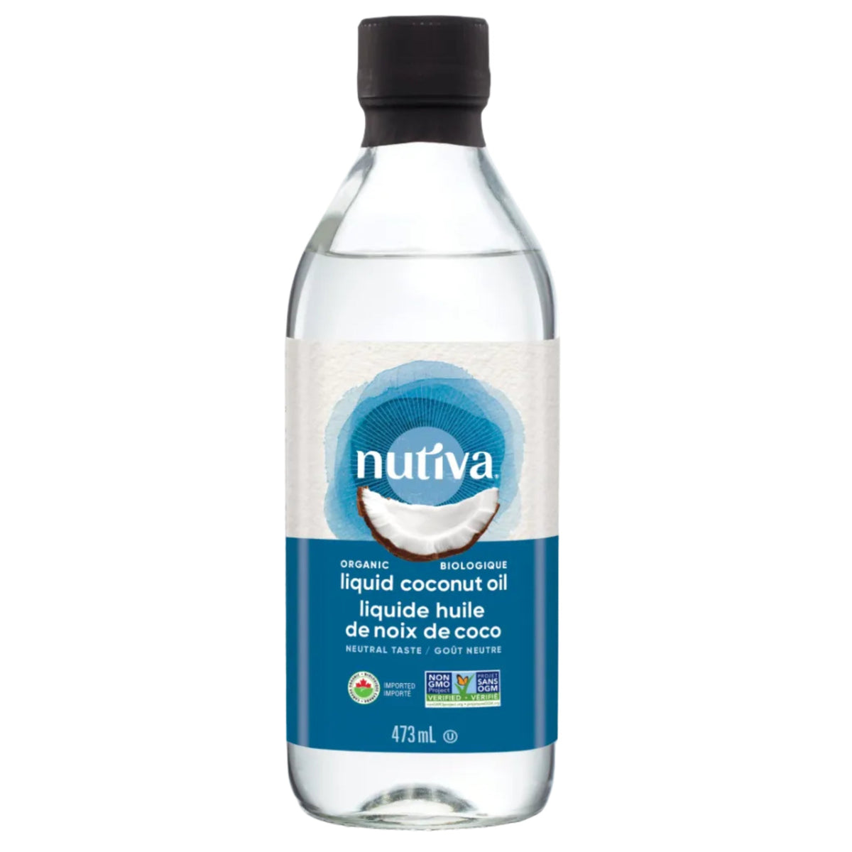 473ml | Nutiva Organic Liquid Coconut Oil 473ml
