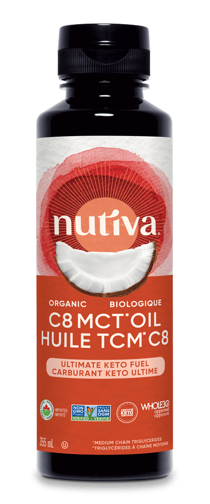 355ml | Nutiva Organic C8 MCT Oil 355ml